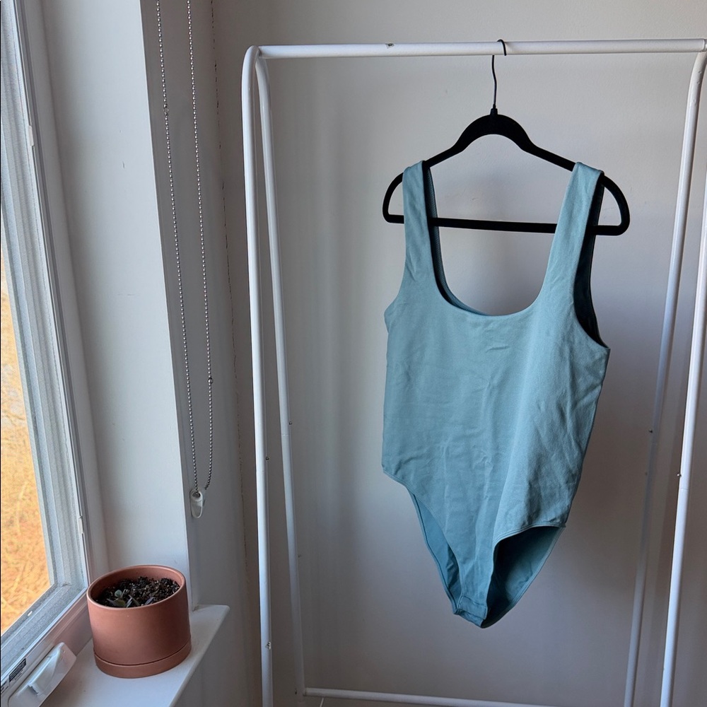 a new day Light Blue Bodysuit